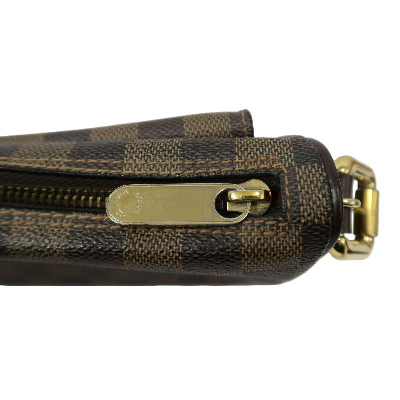 LOUIS VUITTON Ravello Damier handbag, long shoulder strap, 2 shoulder straps, brown, LV Damier PVC shoulder bag