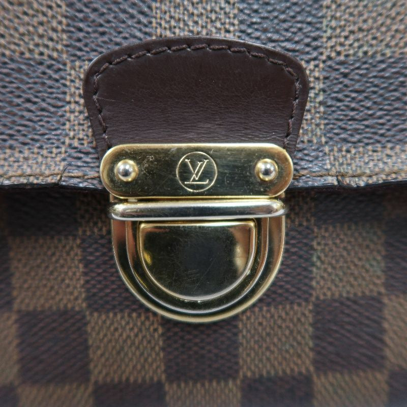 LOUIS VUITTON Ravello Damier handbag, long shoulder strap, 2 shoulder straps, brown, LV Damier PVC shoulder bag