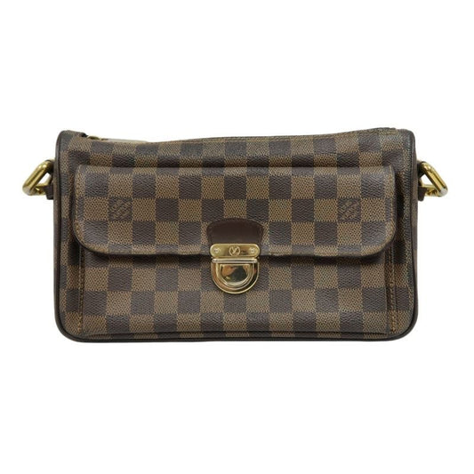 LOUIS VUITTON Ravello Damier handbag, long shoulder strap, 2 shoulder straps, brown, LV Damier PVC shoulder bag