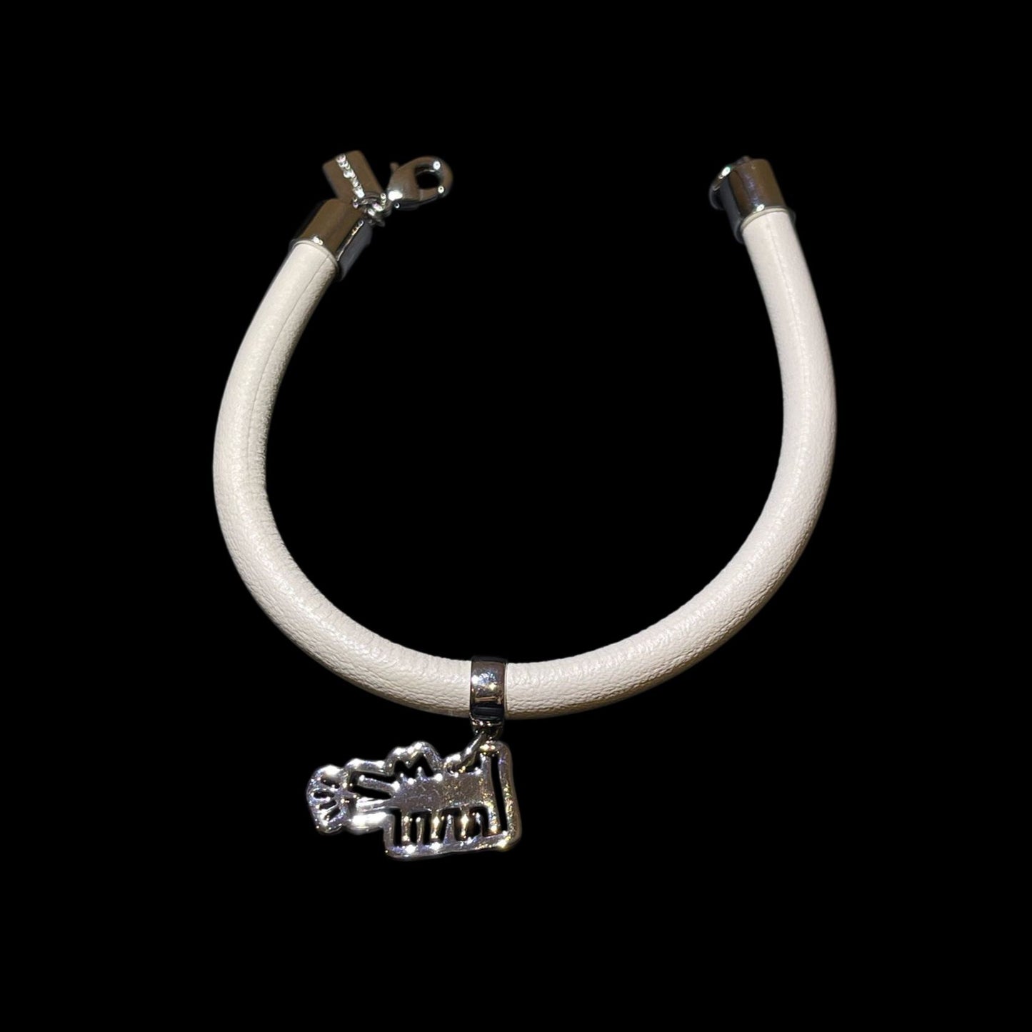 COACH charm white bracelet