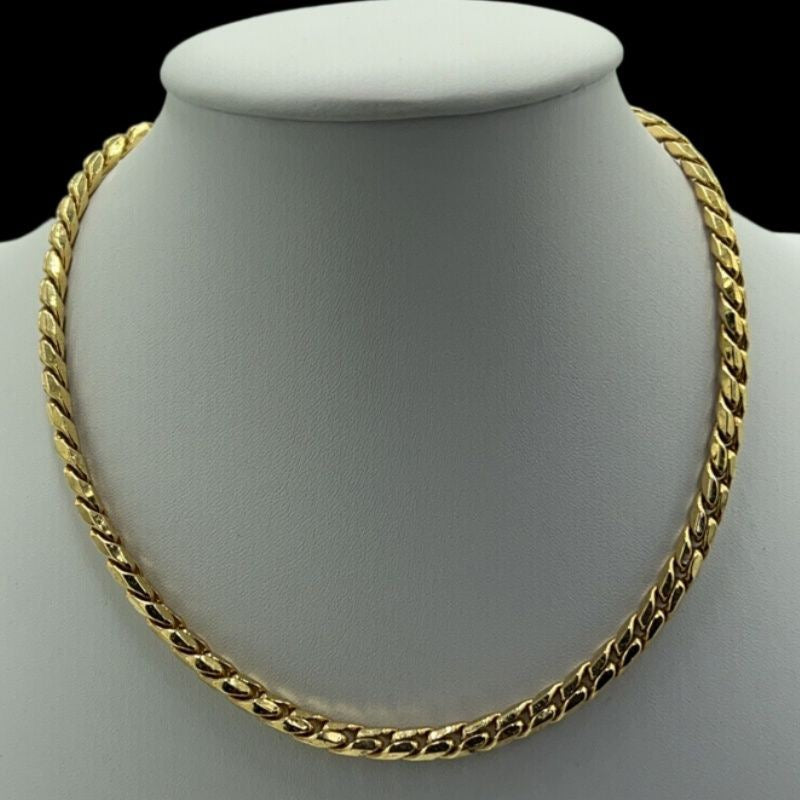 DIOR necklace chain, gold-plated alloy, sweater chain, waist chain, necklace