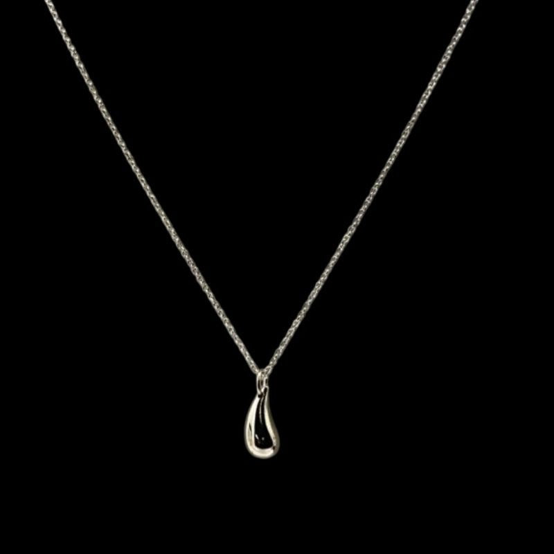 TIFFANY, Tiffany, SV, Sterling Silver 925, Necklace, Teardrop, Tiffany Necklace, 925 Silver