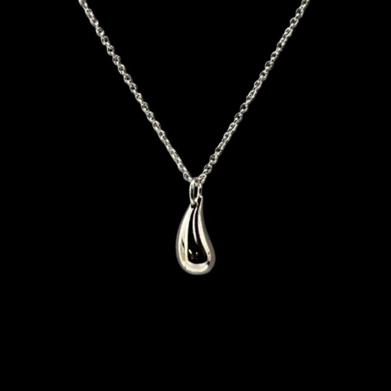 TIFFANY, Tiffany, SV, Sterling Silver 925, Necklace, Teardrop, Tiffany Necklace, 925 Silver