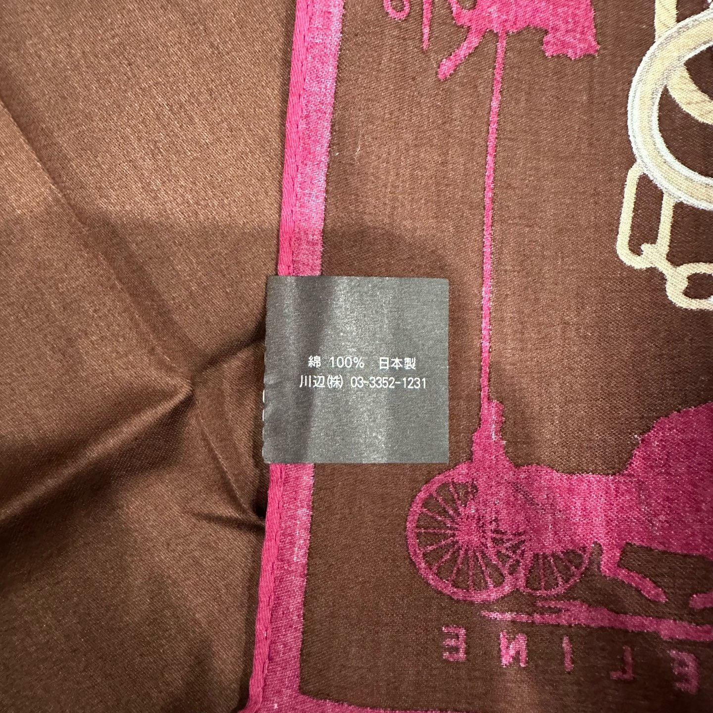 CELINE, Celine, Handkerchief, Purple, Celine square scarf, carriage pattern, pink color block, silk scarf