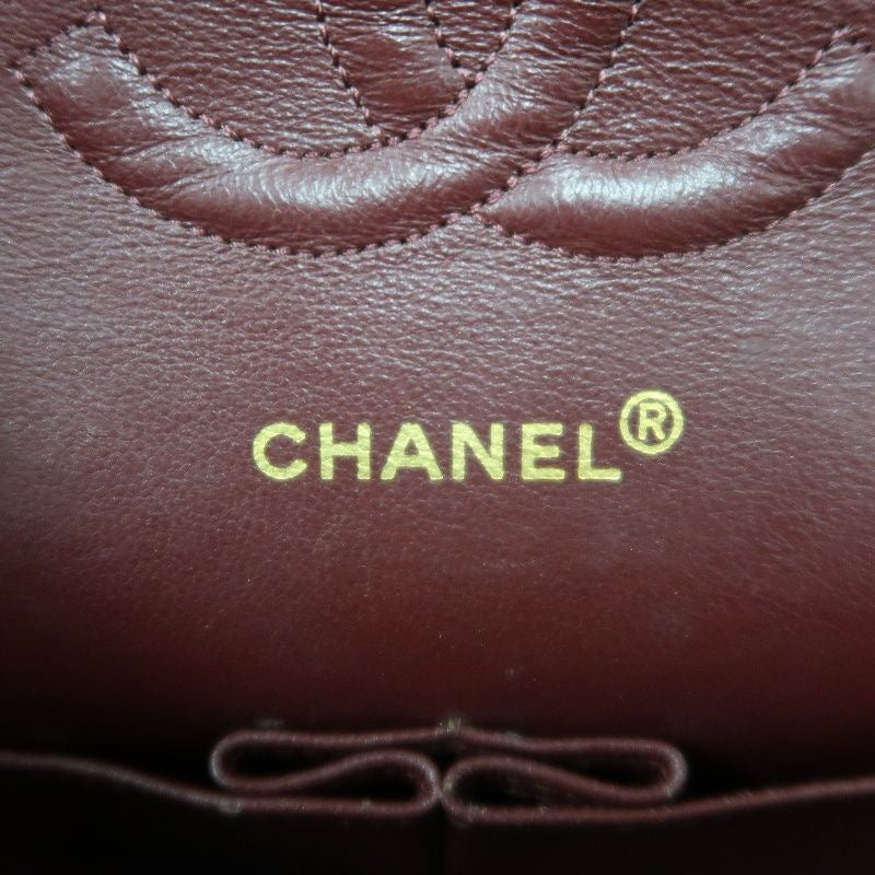 CHANEL Chanel CF Matelasse Shoulder Bag Black Gold Hardware Black Cotton CF Shoulder Bag