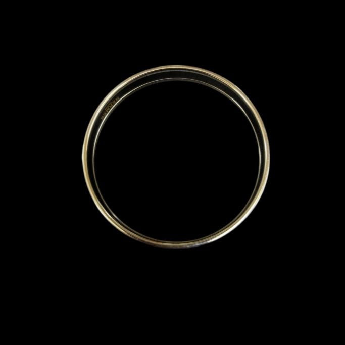 Hermes White Enamel Bangle