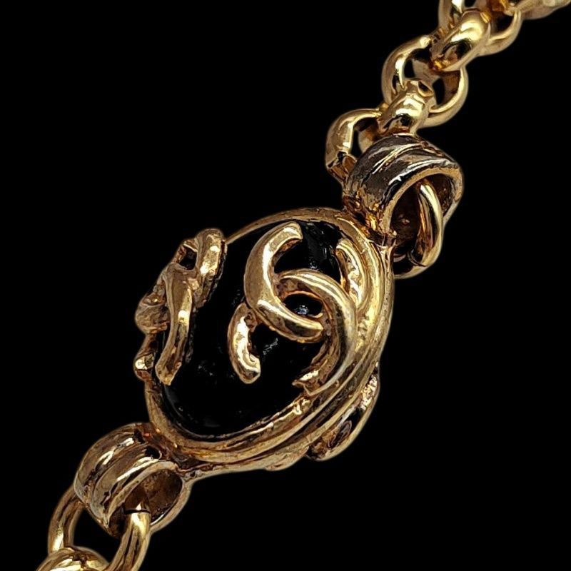 CHANEL Gold-Tone Alloy Necklace, Sweater Chain, Waist Chain