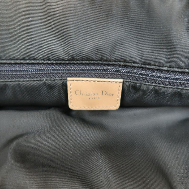 DIOR Trotter Shoulder Bag, Canvas, Brown
