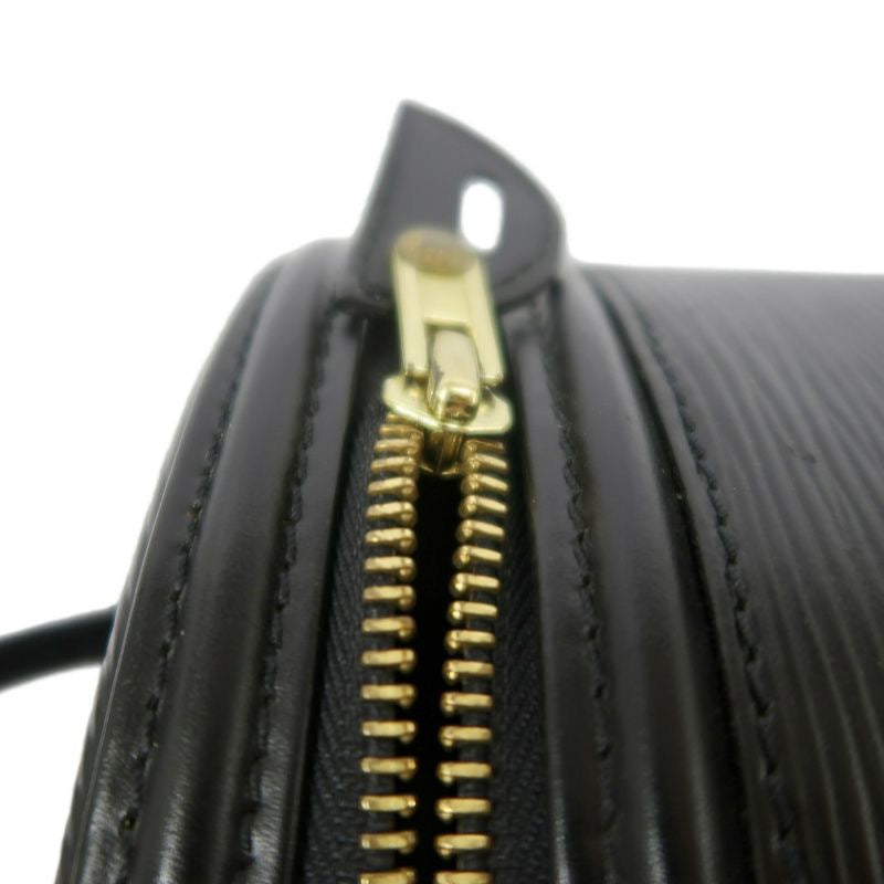 LOUIS VUITTON Cannes Epi Handbag, Black PVC, Epi Leather