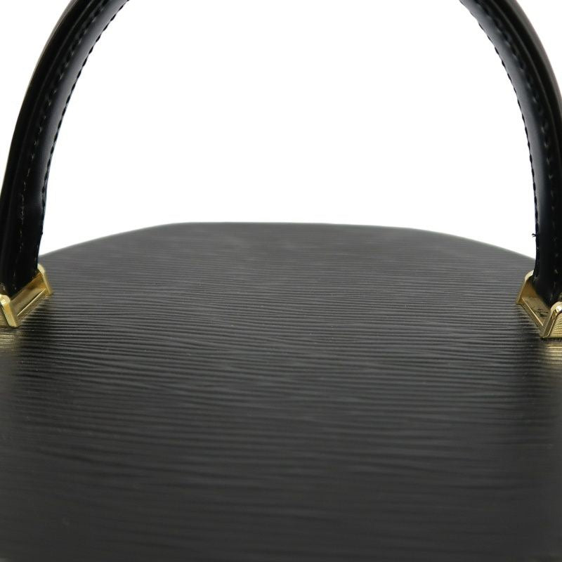 LOUIS VUITTON Cannes Epi Handbag, Black PVC, Epi Leather