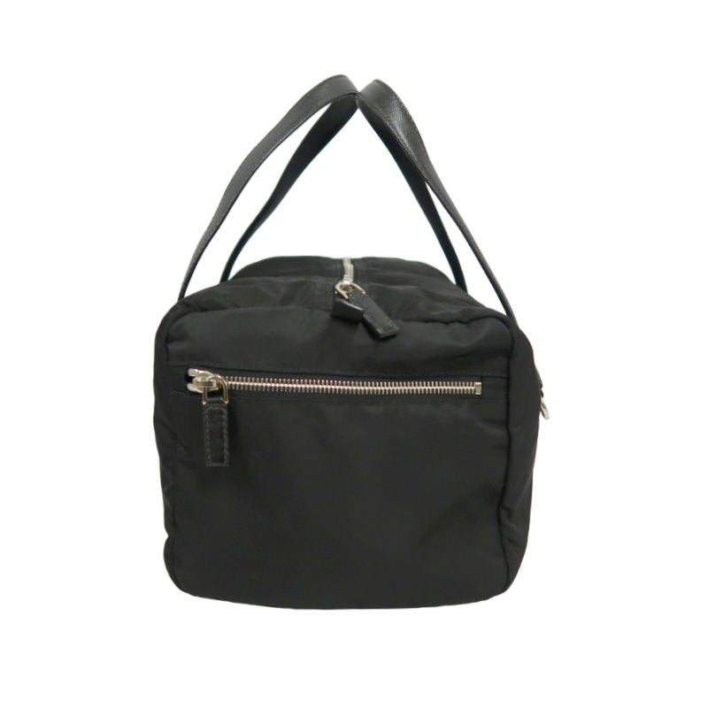 PRADA Boston Bag, Nylon, Black