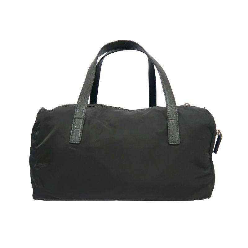 PRADA Boston Bag, Nylon, Black