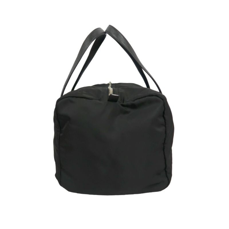 PRADA Boston Bag, Nylon, Black