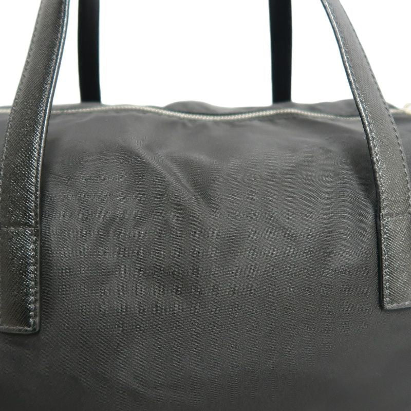 PRADA Boston Bag, Nylon, Black
