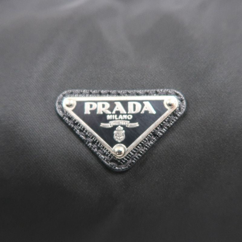 PRADA Boston Bag, Nylon, Black