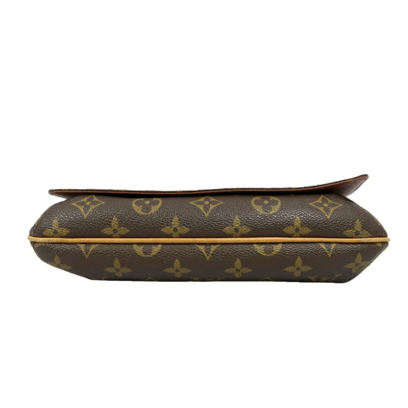 LOUIS VUITTON Monogram Musette Tango Short Brown Crossbody Bag