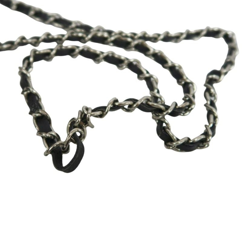 CHANEL Classic Flap Shoulder Bag, Caviar Leather, Black, Silver Hardware, No Worn Photos