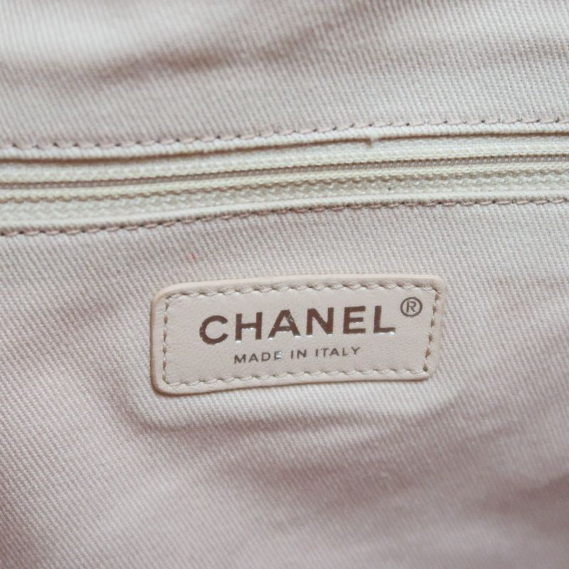CHANEL Deauville Backpack Drawstring, Pink Canvas, Authenticity Card Included