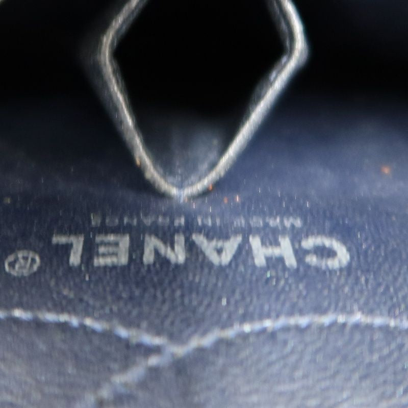 CHANEL Quilted 2.55 Shoulder Bag, Lambskin, Navy