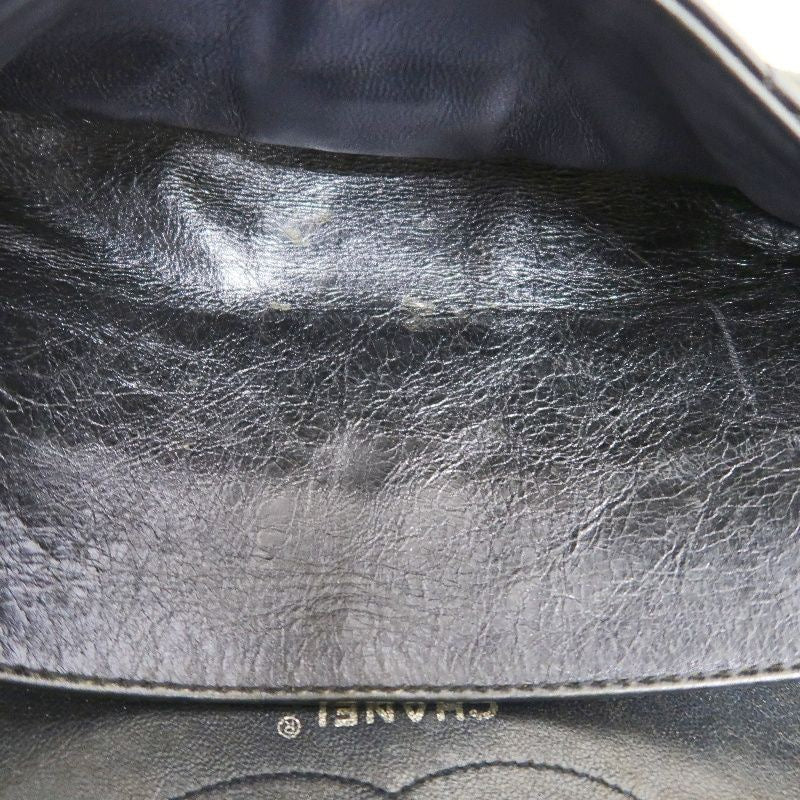 CHANEL Quilted 2.55 Shoulder Bag, Lambskin, Navy