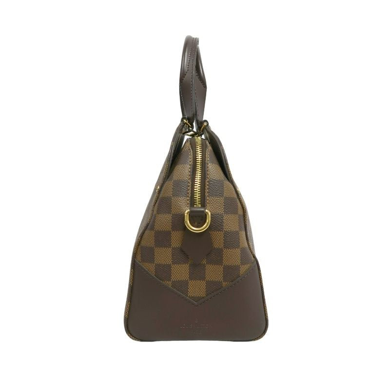 LOUIS VUITTON (Louis Vuitton), Kensington Bowling, Monogram, handbag, brown, with shoulder strap.