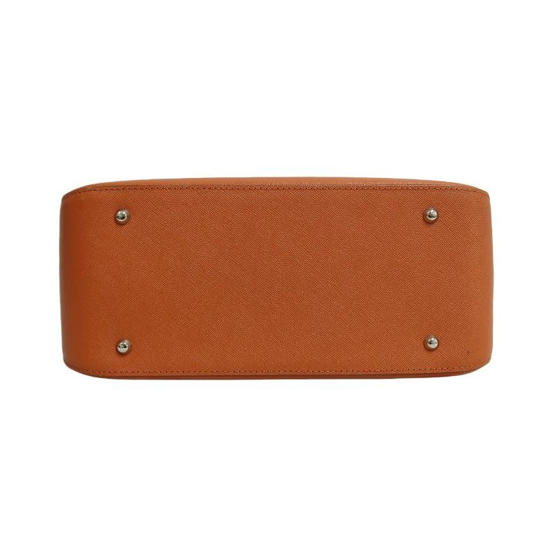 BURBERRY (Burberry), Nova Check shoulder bag, canvas material, beige/orange.