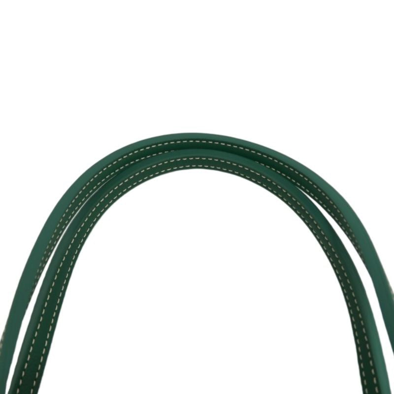 GOYARD green classic pattern PVC basket-style shoulder bag