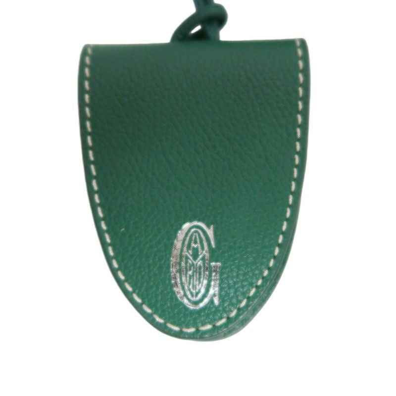 GOYARD green classic pattern PVC basket-style shoulder bag
