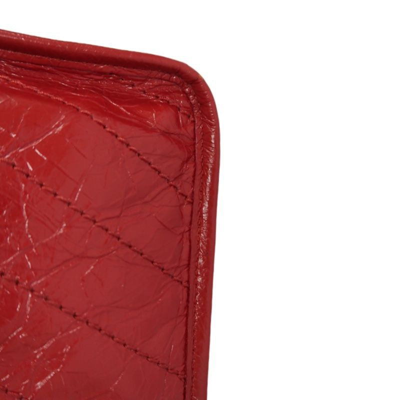 YSL Saint Laurent NIKI Shoulder Bag, Red Waxed Leather