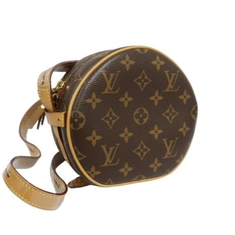 LOUIS VUITTON Boîte Chapeau Souple, Monogram, Coated Canvas, Brown, Shoulder Bag