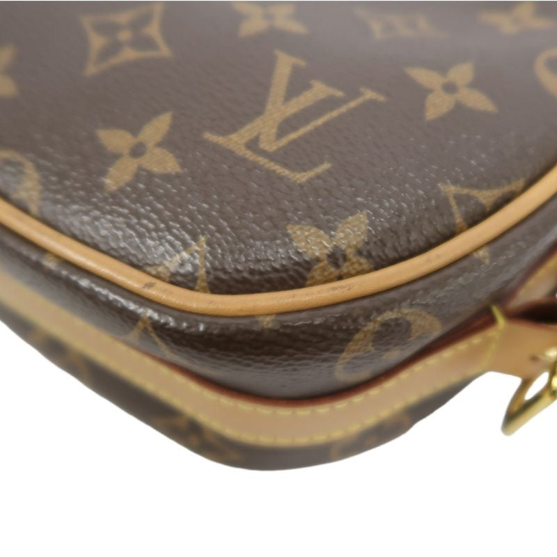 LOUIS VUITTON Boîte Chapeau Souple, Monogram, Coated Canvas, Brown, Shoulder Bag