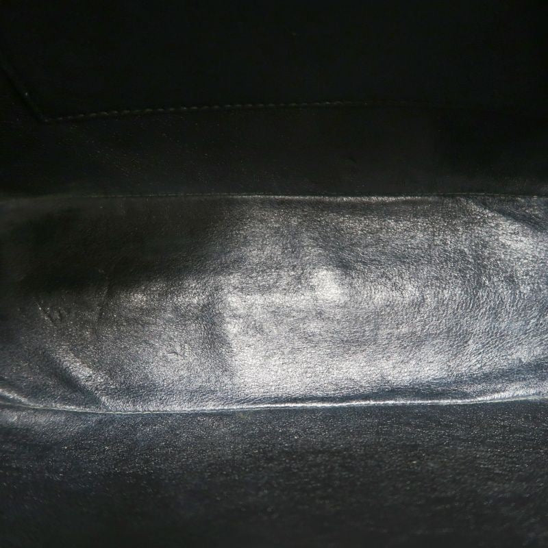 CHANEL Handbag, Canvas, Black
