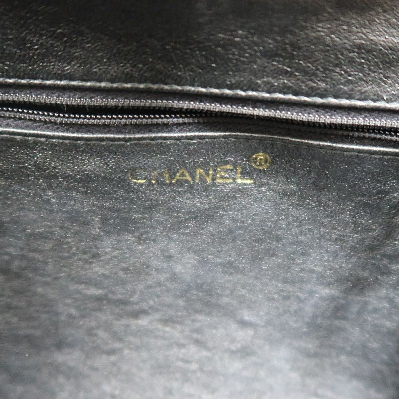 CHANEL Handbag, Canvas, Black