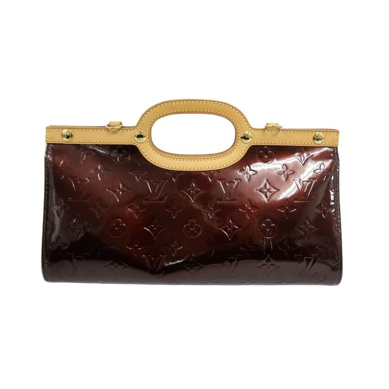 Louis Vuitton Vuitton Roxbury Drive Vernis Handbag Amaranthe Purple Louis Vuitton Burgundy Vernis Handbag