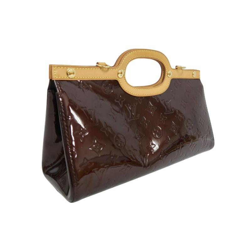 Louis Vuitton Vuitton Roxbury Drive Vernis Handbag Amaranthe Purple Louis Vuitton Burgundy Vernis Handbag