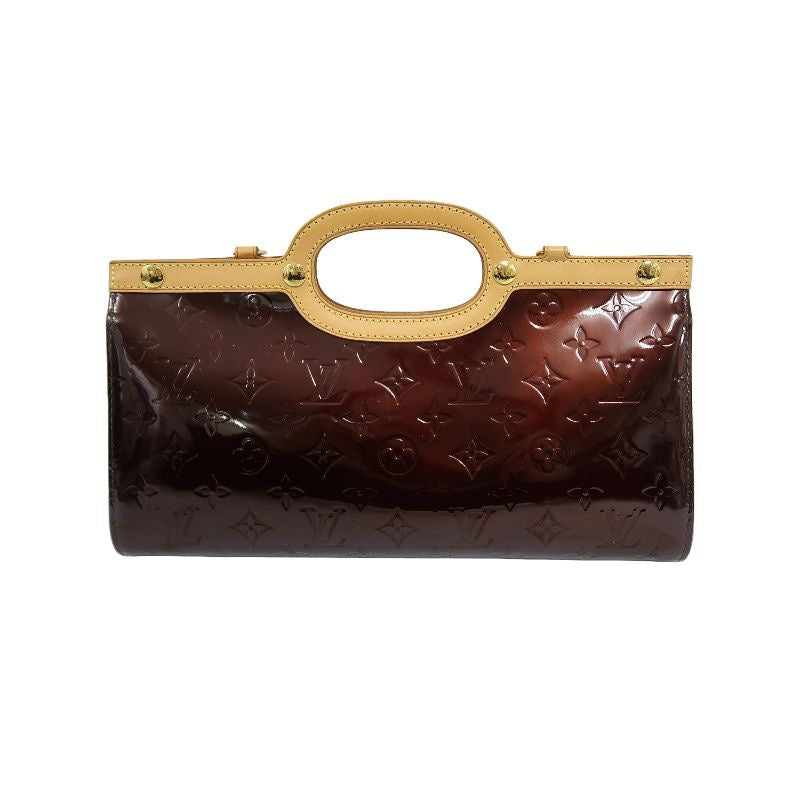 Louis Vuitton Vuitton Roxbury Drive Vernis Handbag Amaranthe Purple Louis Vuitton Burgundy Vernis Handbag