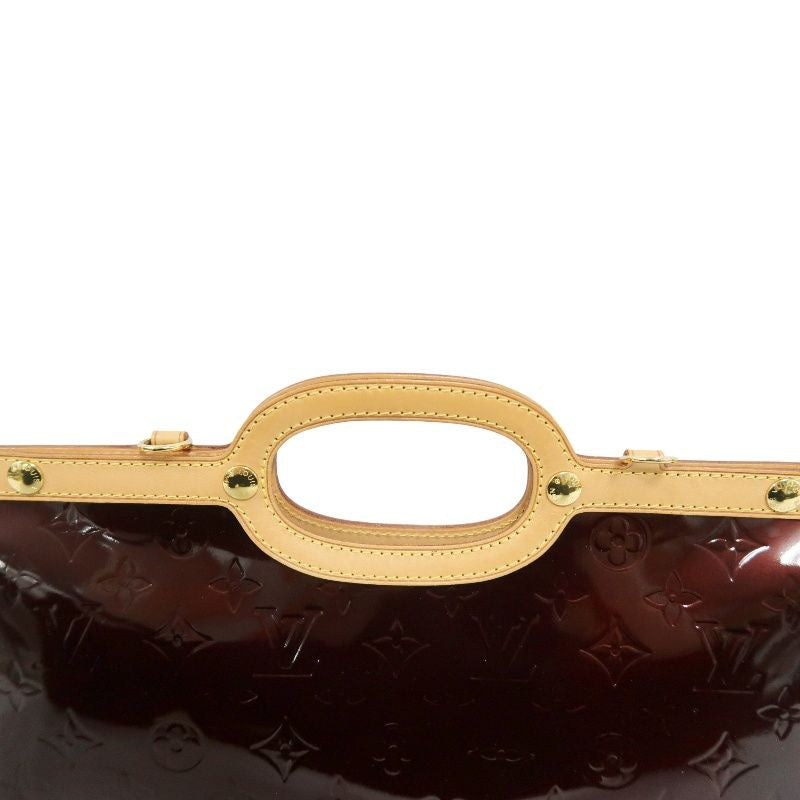 Louis Vuitton Vuitton Roxbury Drive Vernis Handbag Amaranthe Purple Louis Vuitton Burgundy Vernis Handbag
