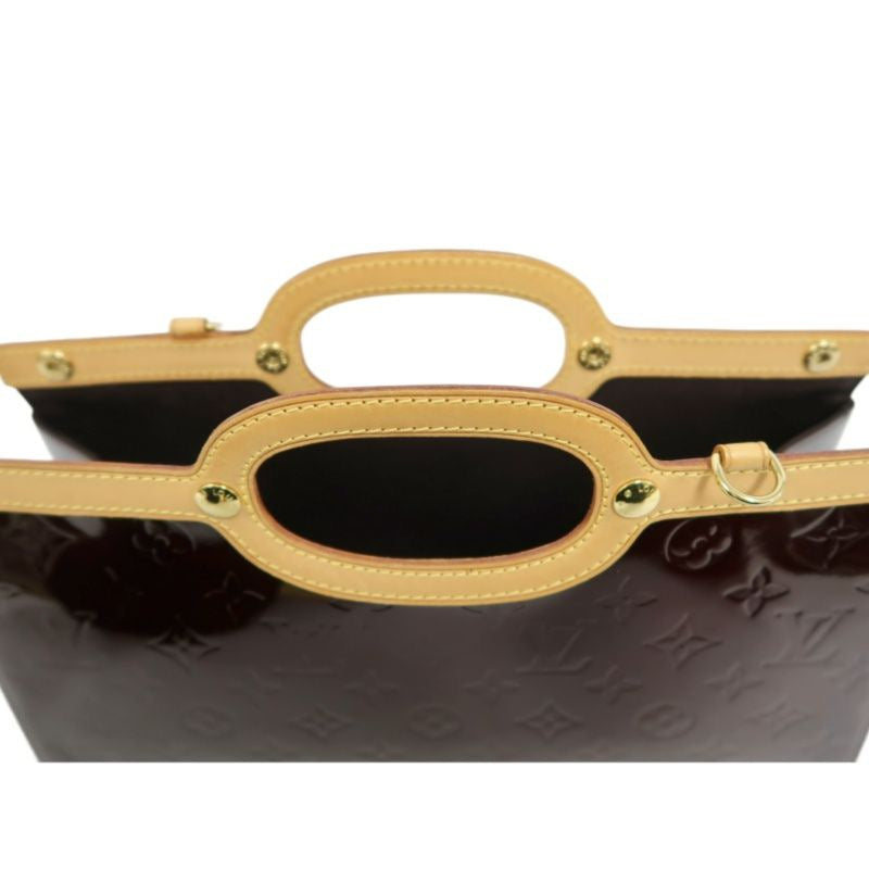 Louis Vuitton Vuitton Roxbury Drive Vernis Handbag Amaranthe Purple Louis Vuitton Burgundy Vernis Handbag
