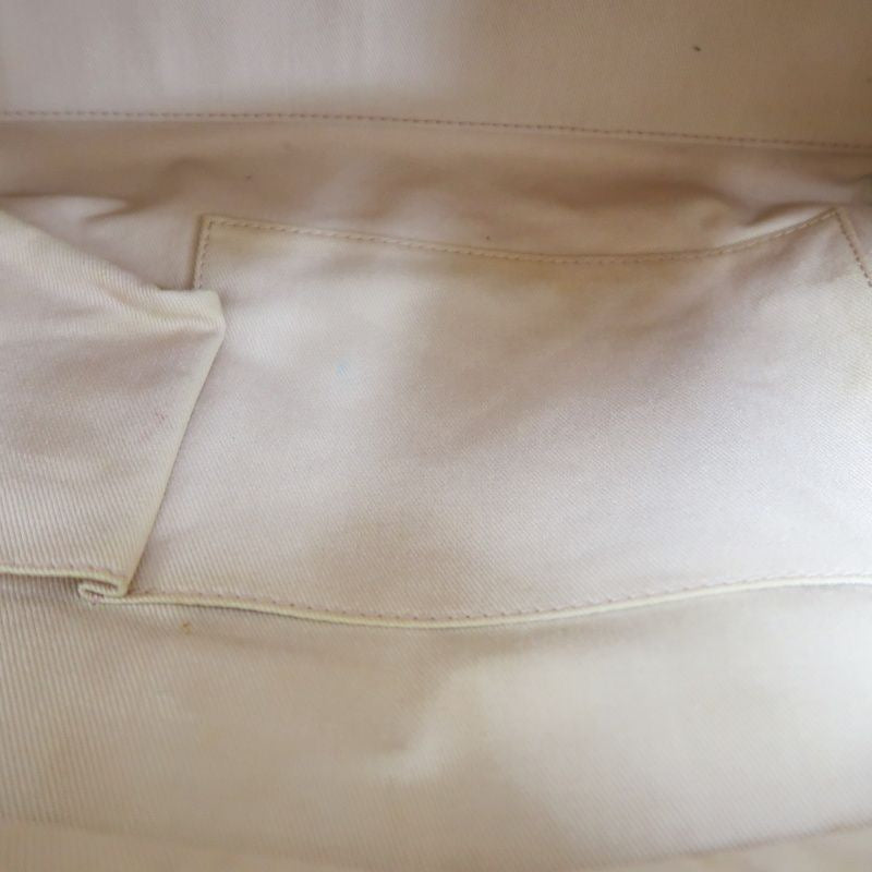 CHANEL Deauville Bowling Bag, Pink Canvas, With Guarantee Card