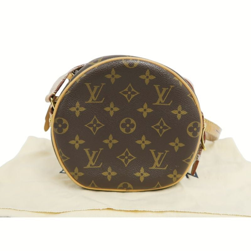 LOUIS VUITTON Pochette Sprouse Shoulder Bag, Brown Monogram Canvas, With Dust Bag