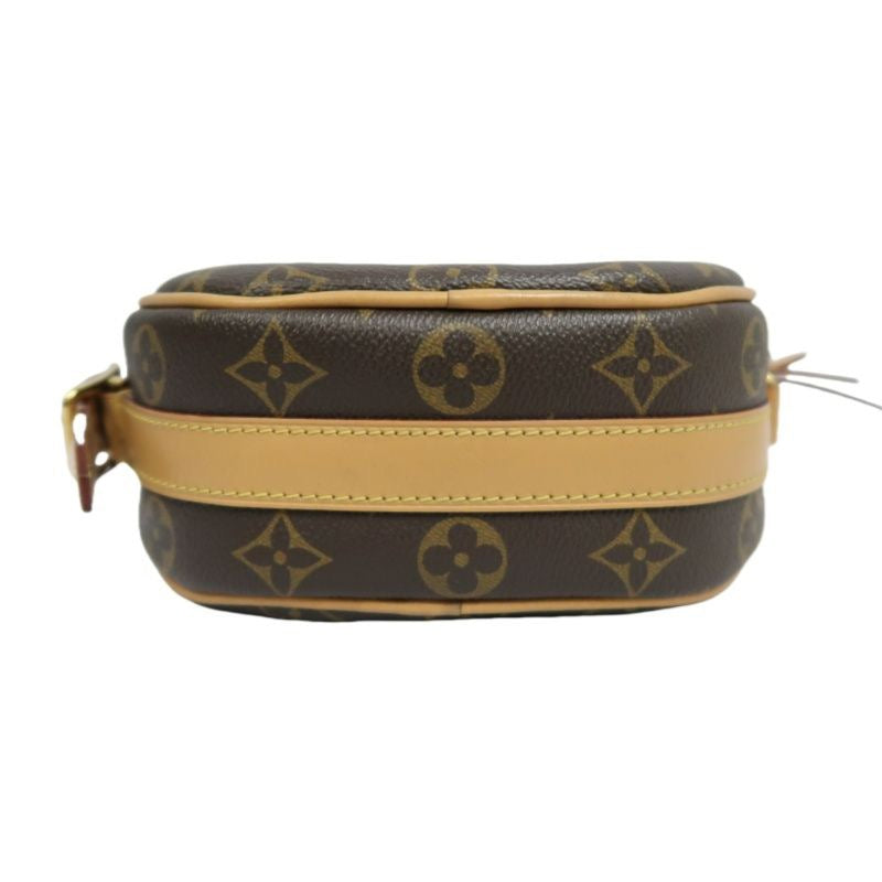 LOUIS VUITTON Pochette Sprouse Shoulder Bag, Brown Monogram Canvas, With Dust Bag