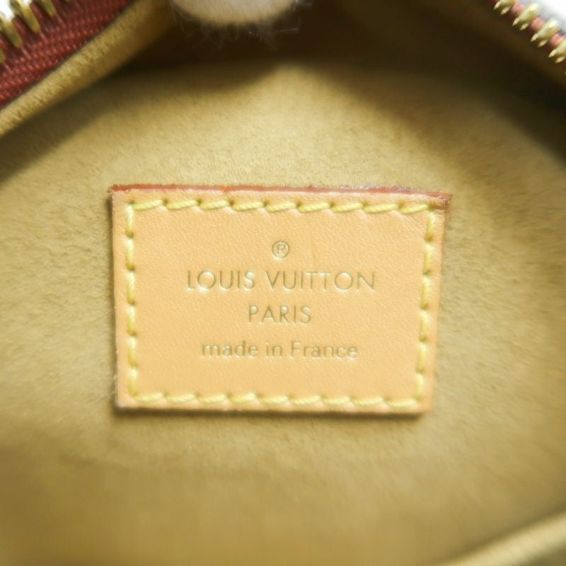 LOUIS VUITTON Pochette Sprouse Shoulder Bag, Brown Monogram Canvas, With Dust Bag