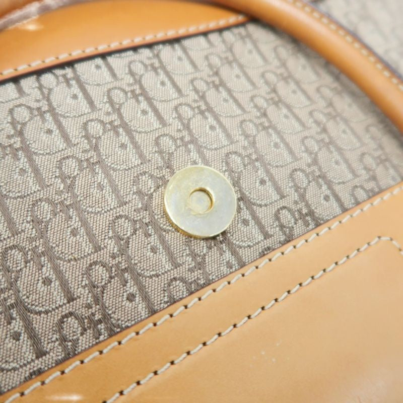 Dior Street Chic Trotter Handbag Brown with Gold Hardware, Dust Bag Included