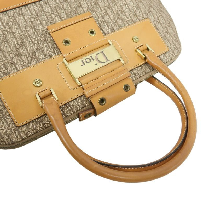 Dior Street Chic Trotter Handbag Brown with Gold Hardware, Dust Bag Included