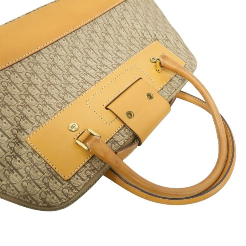 Dior Street Chic Trotter Handbag Brown with Gold Hardware, Dust Bag Included