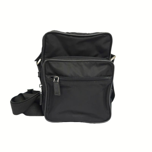 PRADA Shoulder Bag, Nylon Material, Black Color, with Dust Bag