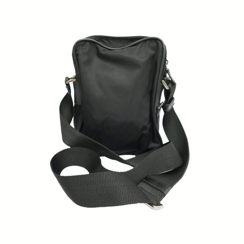 PRADA Shoulder Bag, Nylon Material, Black Color, with Dust Bag