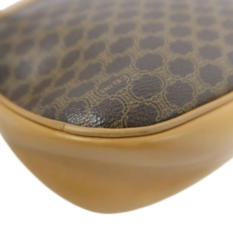 Celine Macadam Shoulder Bag Brown Celine Monogram PVC Apple Crossbody Bag