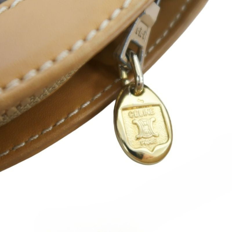 Celine Macadam Shoulder Bag Brown Celine Monogram PVC Apple Crossbody Bag