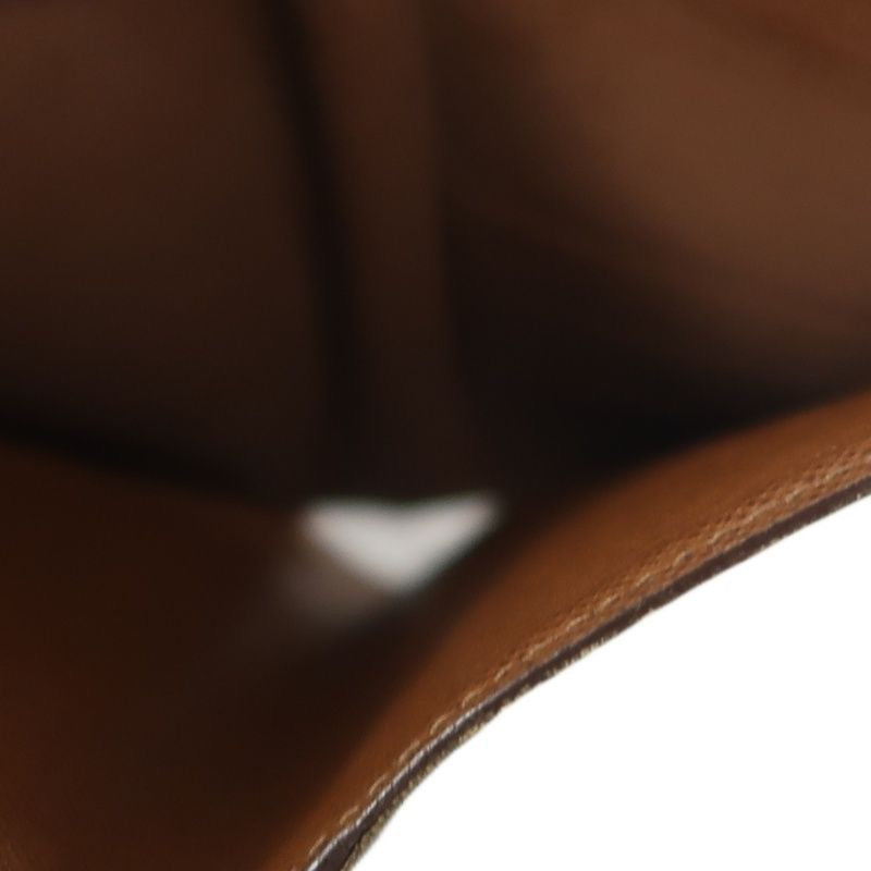 LOUIS VUITTON Monogram Porte Papier Zip Wallet, Brown, PVC Coated Canvas